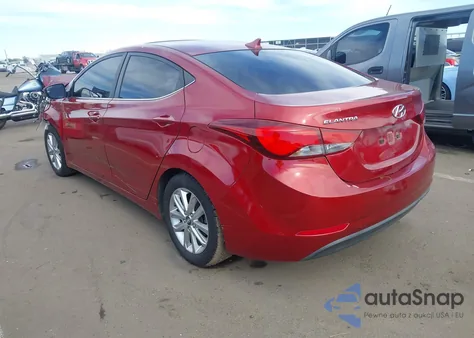 2015 Hyundai Elantra Se из США, поврежденный, VIN 5NPDH4AE0FH588019